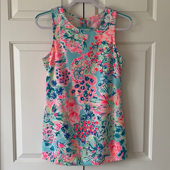 Lilly Pulitzer Tops - Lilly Pulitzer Donna Tunic Top Size S